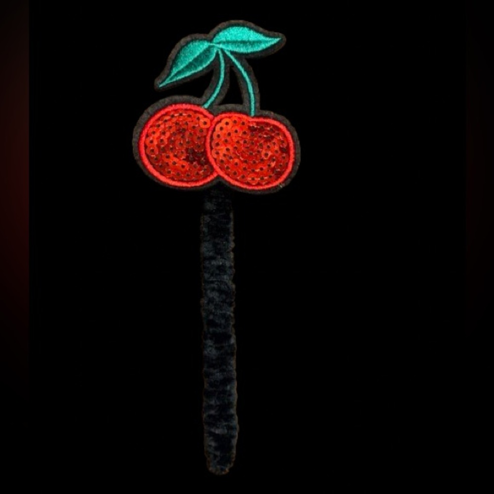 Handmade Velvet Cherry Pen